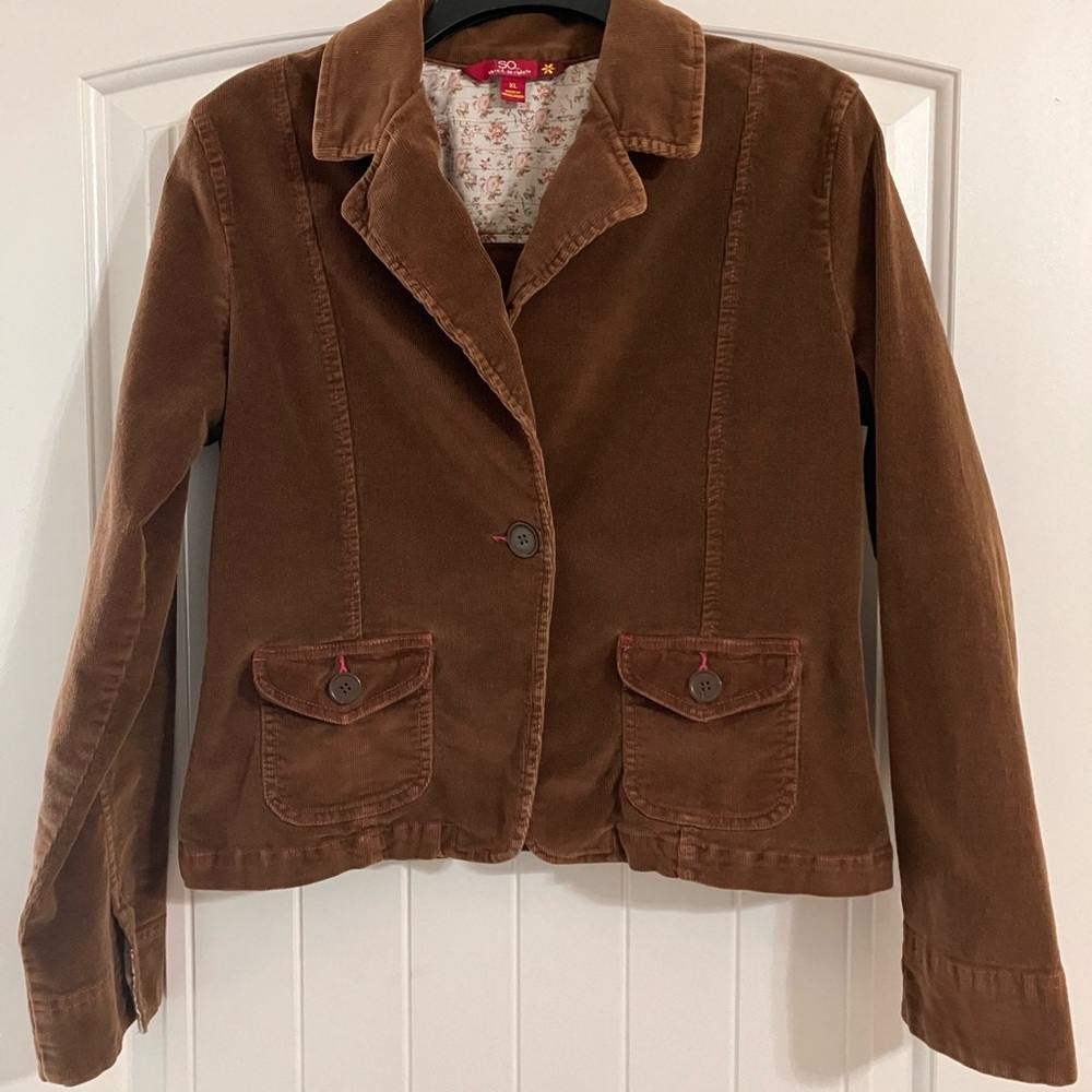 Vintage Brown Corduroy Jacket
